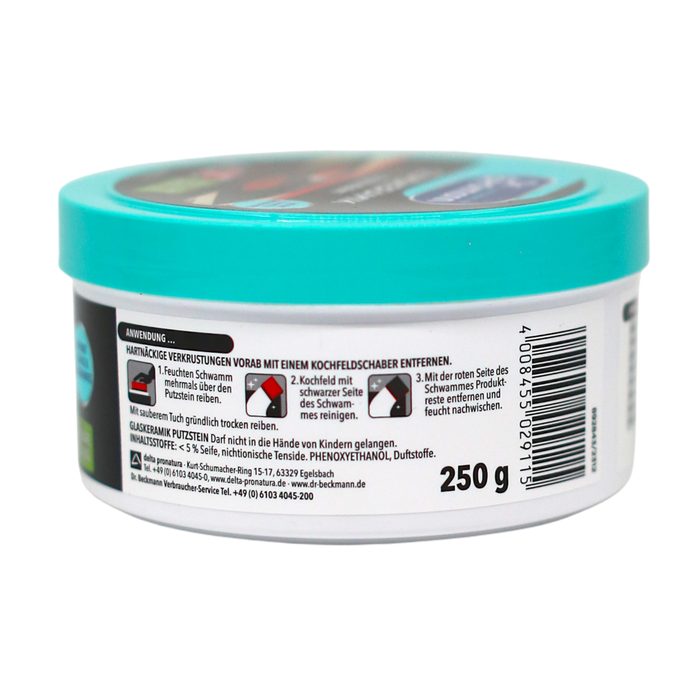Губка з пастою для миття склокераміки Dr. Beckmann 250 г